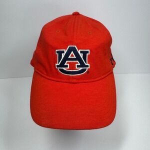 Auburn Tigers Under Armour Hat Adjustable Cap Orange‎ College Baseball Sz Large